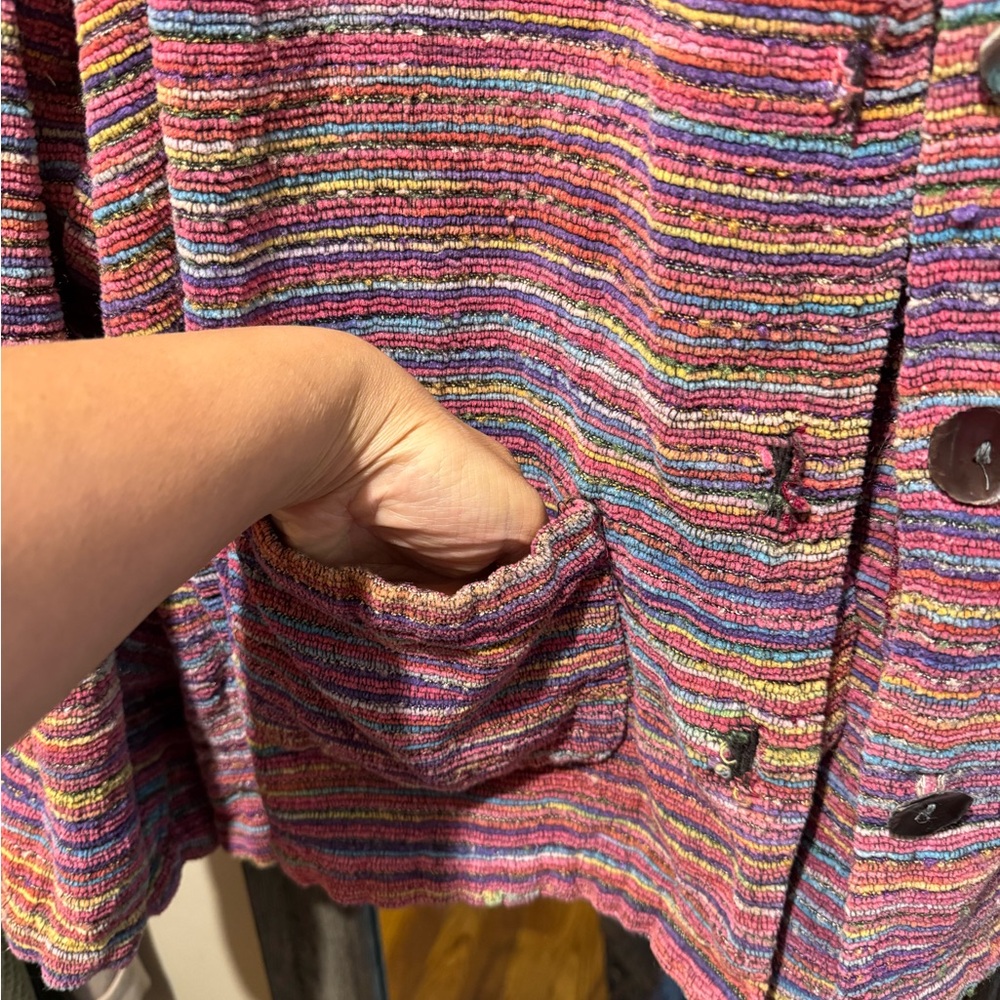 Collared Boho jacket - Picture 9 of 10
